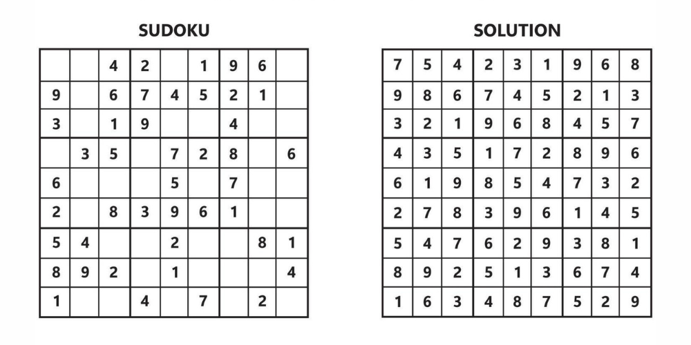 Sudoku with solution