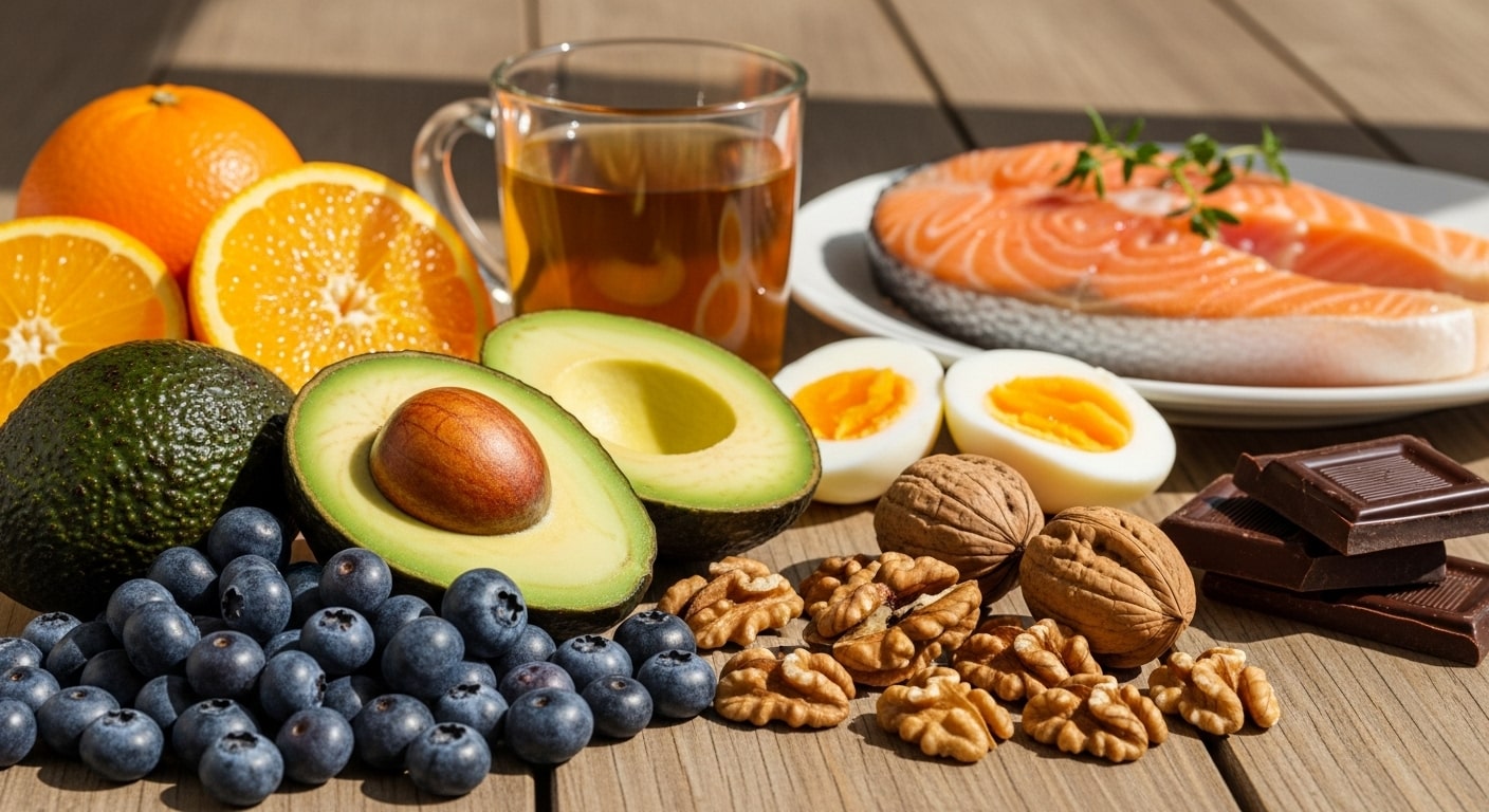 12 foods to feed your brain, Created with AI