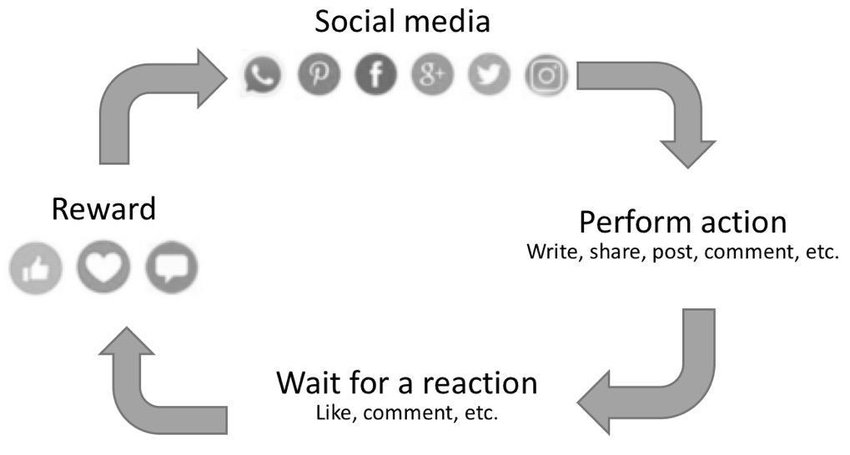 Social Media Dopamine Loop